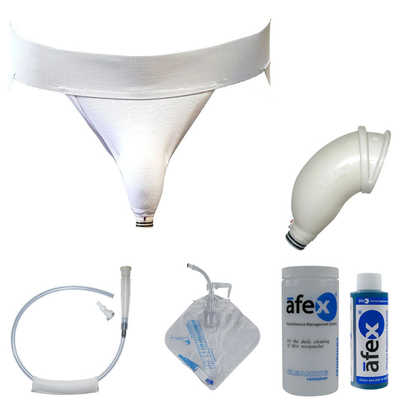 Afex Night Time Incontinence Management Kit with Core Supporter A100-N-CS
