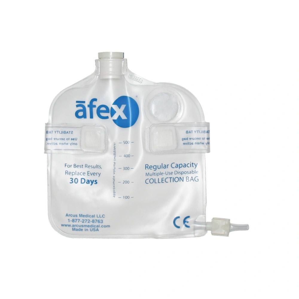 Afex Day Collection Bag 500 mL Vented - A400V - Arcus Medical