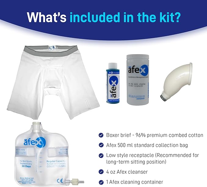Limited Mobility Day Kit with Briefs - A110 - SA - L - Arcus Medical