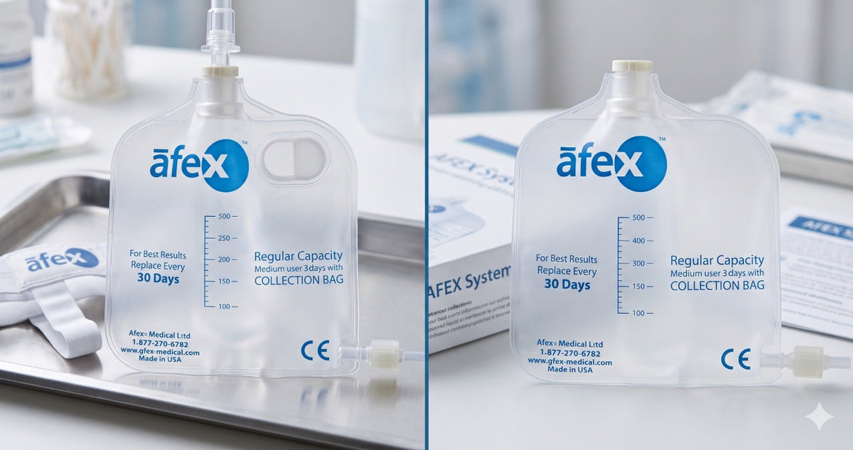 "Vented or non-vented? Choosing an Afex collection bag"