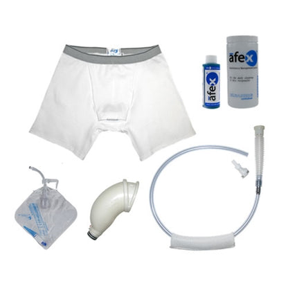 Afex Night Time Incontinence Management Kit with Briefs