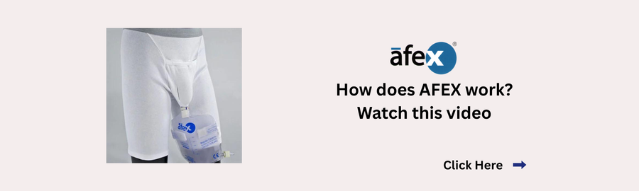 Afex Male Incontinence Management Products | Arcus Medical