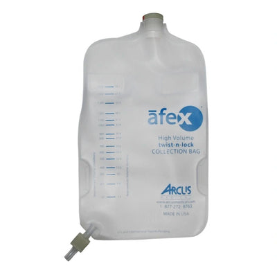 Afex Collection Bag 1000 mL Extra Capacity - A400E - Arcus Medical