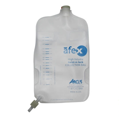 Afex Collection Bag 1000 mL Extra Capacity - A400E - Arcus Medical