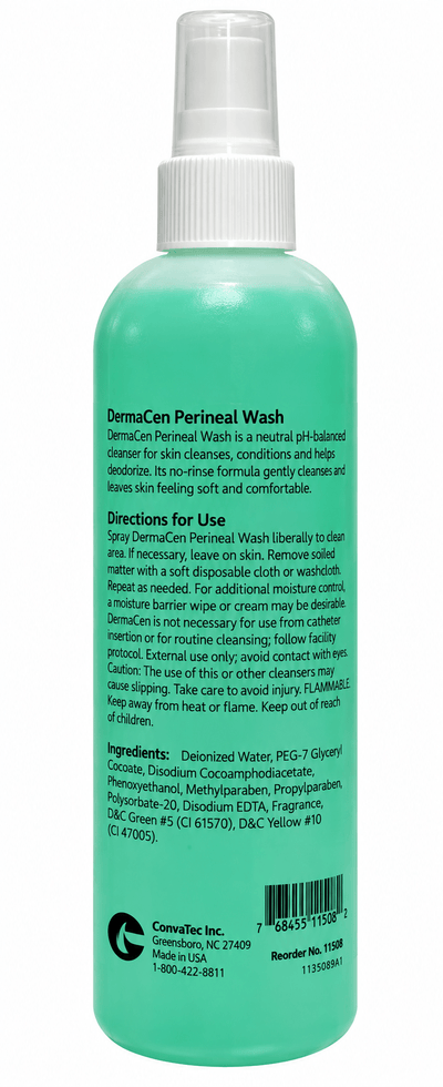 Dermacen by Medichoice Perineal No Rinse Skin Cleanser - Arcus Medical